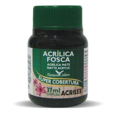 Imagem de Tinta Acrilica Fosca 37ml Acrilex, 520-preto