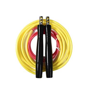 Imagem de LIANG Corda de pular de metal com alça simplificada e rolamentos de alta velocidade corda de pular para homens, mulheres e crianças, mantenha-se em forma, perder peso