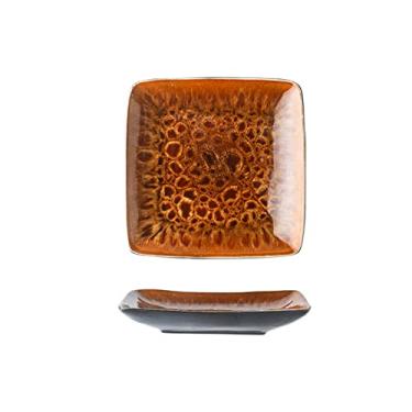 Imagem de Prato de macarrão de cerâmica chinesa para jantar em porcelana criativa, prato de carne para restaurante, macarrão, pratos de jantar seguro para micro-ondas/lava-louças