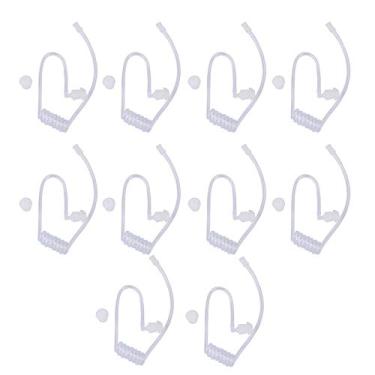 Imagem de Tubo de bobina acústica de substituição para fone de ouvido com rádio bidirecional Walkie Talkie (pacote com 10)