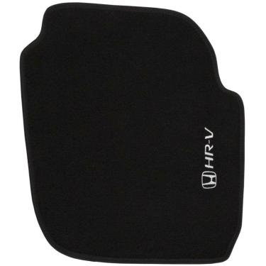 Imagem de Jogo de Tapete Automotivo Carpete Honda Hrv 2015 à 2018 Soft Preto 5 Peças