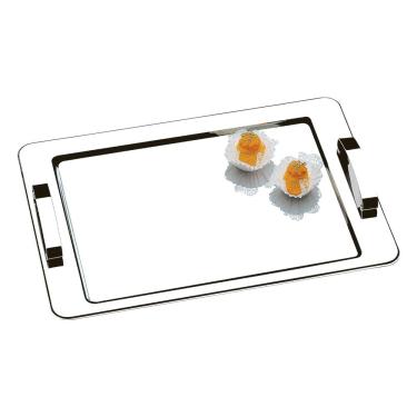 Imagem de Bandeja Brinox Atina com Alça em Inox – 40cm