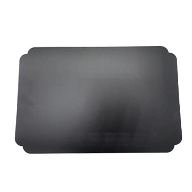 Imagem de LUGAR AMERICANO DE PLÁSTICO FLAT PRETO 43,5x28,5cm