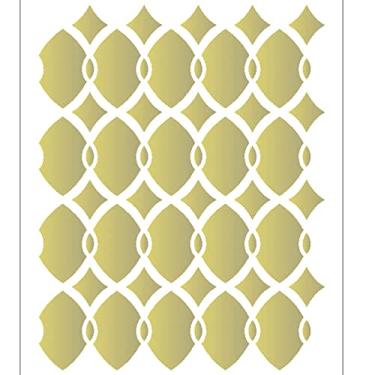 Imagem de Stencil de Acetato para Pintura OPA 15 x 20 cm - 2056 Estampa Corrente