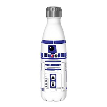 Imagem de Star Wars Garrafa de água de aço inoxidável Simpler R2 Costume 482 ml, 482 ml, multicolorida
