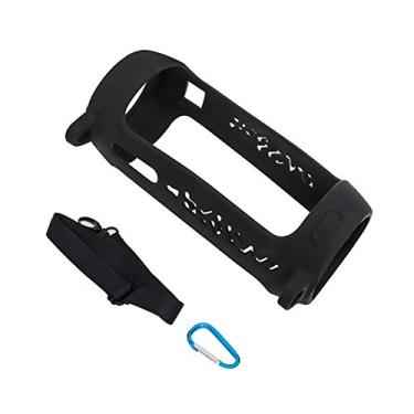 Imagem de Qudai Capa de alto-falante compatível com Pulse 4 Estojo protetor Estojo portátil para bolsa de viagem com alça de ombro e gancho de escalada VG