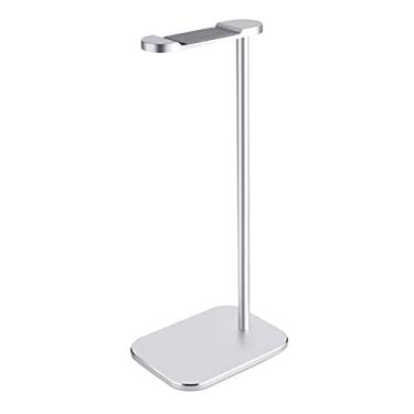 Imagem de Suporte de mesa para fone de ouvido portátil Suporte para tablet em liga de alumínio Suporte para mesa Suporte para berço Suporte durável e antiderrapante Acessórios para suporte de tela