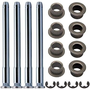 Imagem de Kits de reparo de pino e bucha de dobradiça de porta S10 para Chevy S10 GMC Sonoma S15 38419 15562609 15964971 15964972 16632193 25640501 15591898 8889173 1 2 Porta Pino de dobradiça de porta de 4 pinos