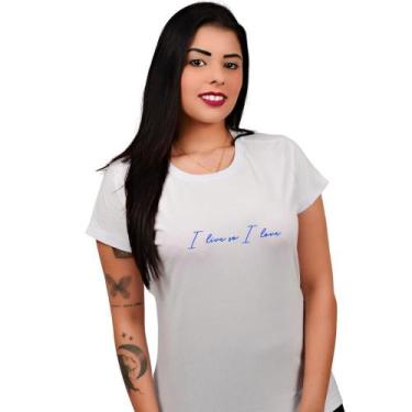 Imagem de Camiseta Arriskesse Feminina I Live So I Love