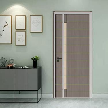 Imagem de Porta de tela de malha magnética, Abertura Lateral, 70x200cm, Deixe o ar fresco entrar e mantenha os mosquitos afastados, Autovedação, Adequada para animais de estimação e crianças