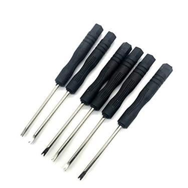 Imagem de 10 peças de correias de relógio ferramenta de barra de mola 2 mm kit de ferramentas de reparo de relógio de metal pino de mola pinos de remoção de pino de ponta de reparo para pulseiras de relógio corretor de substituição