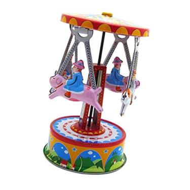 Brinquedo Trem Carrossel Bate e Volta Com Luzes Dm Toys em Promoção é no  Buscapé