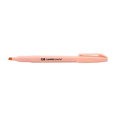 Imagem de Caneta Cis Marca Texto Lumini Pastel - Laranja Pastel