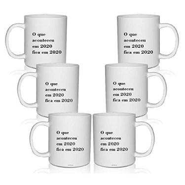 Imagem de Kit 6 Canecas Personalizadas O que aconteceu em 2020