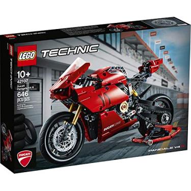 Imagem de 42107 LEGO® Technic™ Ducati Panigale V4 R, Kit de Construção (646 peças)
