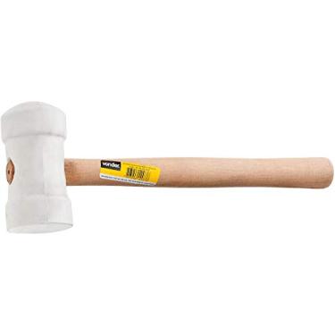 Imagem de Martelo de Borracha 60 mm, para Azulejista, Branco, Vonder VDO837