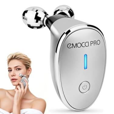 Imagem de Massageador facial, dispositivo elétrico de lifting facial, ferramenta de escultura, eliminador de queixo duplo, para mulheres, rolos faciais Luminesce Glow Gua Sha, ferramentas para escultor de rosto