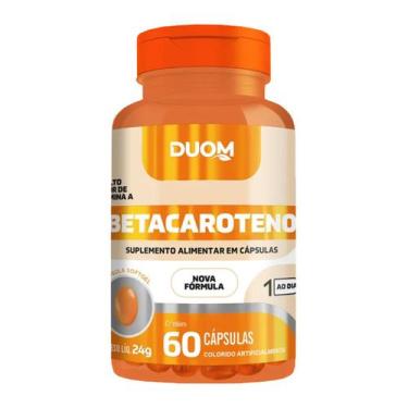 Imagem de Betacaroteno 60cps 250mg (1 ao dia) Duom