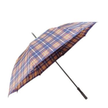 Imagem de Guarda Chuva Portaria Cabo Reto 8 Varetas Automático: Modelo Xadrez - 