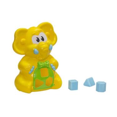 Imagem de Brinquedo Educativo Elefantinho Ted De Encaixar 24cm 232 - Jp Brink