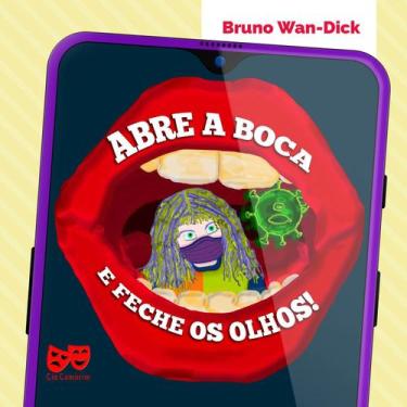 Imagem de Livro infantojuvenil - Abre a boca e feche os olhos! - Cia. Camarim