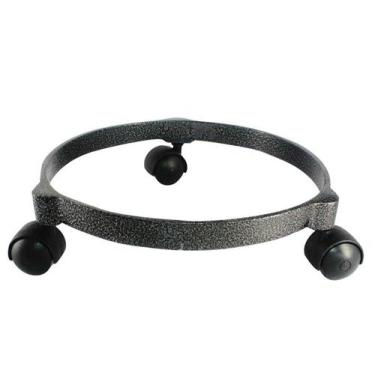 Imagem de Suporte Giratório Botijão De Gás Alumínio Fundido Craqueado - DIVIFORT