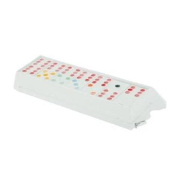 Imagem de Dominó Infantil 28 Peças 4mm Plástico Branco - MARLUCE