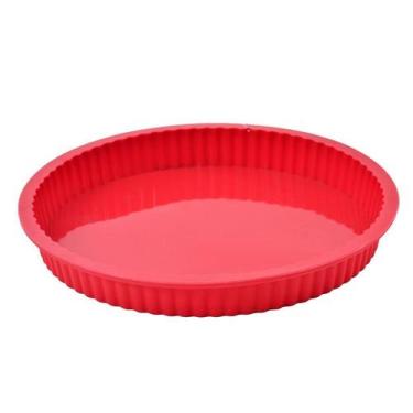 Imagem de Forma de Bolo Redonda Cherry em Silicone 25.5cm - Wincy Casa