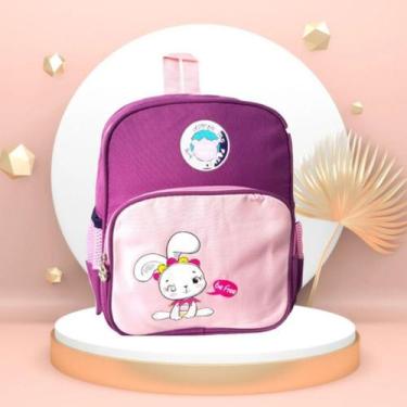 Imagem de Mochila Infantil Criança Astronauta Resistente Fofa Escolar Creche Esp