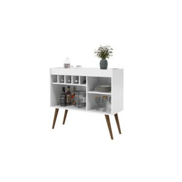 Imagem de Aparador Adega New Odin Branco - EJ Móveis