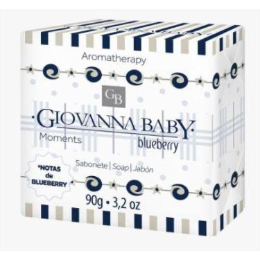 Imagem de Sabonete em barra moments giovanna baby blueberry 90g
