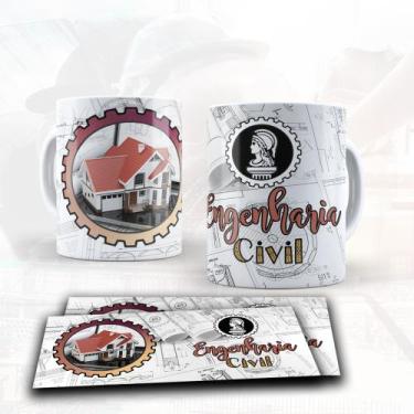 Imagem de Caneca profissões: Engenharia civil - LiveSub