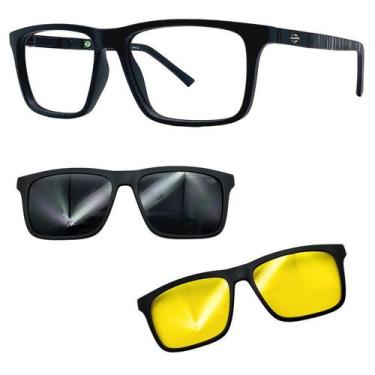 Imagem de Oculos Mormaii 6112 Swap 4 ACO Com 2 Clipons Cinza e Nortuno, Cinza, N