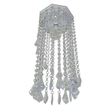 Imagem de Lustre de Cristal em Acrílico 40cm - Design Moderno - Lustres Sh Desig