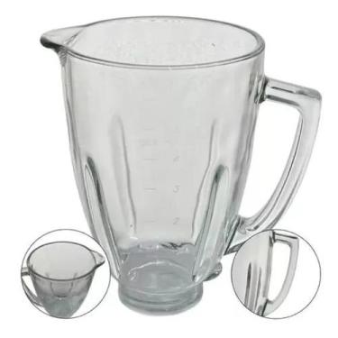 Imagem de Copo de Vidro Redondo para Liquidificador Oster - Compatível com Diver