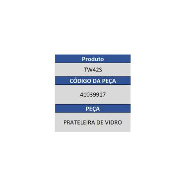 Imagem de Prateleira de Vidro Electrolux Prateleira de Vidro