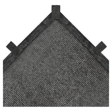 Imagem de Tela Sombrite Lona Sombra Solar 80% 4x3 Bainha Alças Fortes