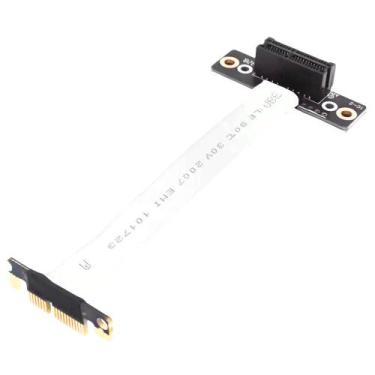 Imagem de Cabo Extensor Flexível Pcie Pci-e Express X1 12cm TSR030 WT - OEM