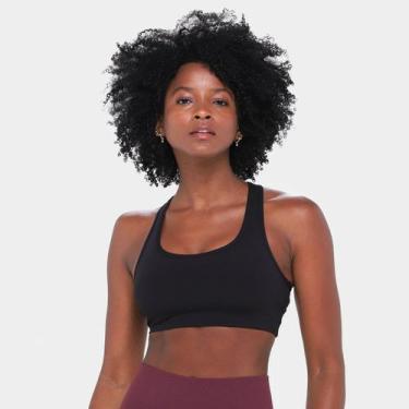 Imagem de Kit Top Hering C/ 2 Peças Feminina, Preto, Vermelho, G