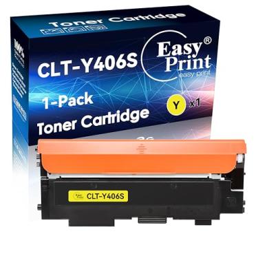 Imagem de EASYPRINT Cartucho de toner compatível (1 pacote amarelo) CLT406S CLT-406S 406S CLT-Y406S compatível com Samsung CLP-360/362/363/365W/366W CLX-3303FW/3305FW/3306FN SL-C460FW/C463W