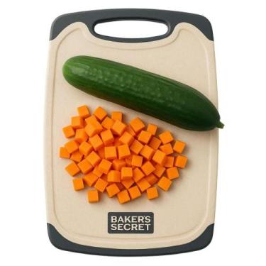 Imagem de Tábua de Corte Base 32x20cm Carne Legumes Multiuso Cozinha - Baker's S