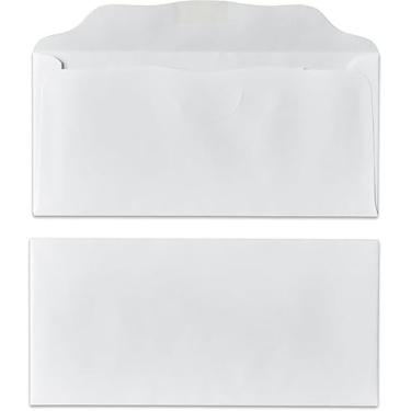 Imagem de Envelope multiuso branco em branco | Envelope de coleção da igreja | (caixa com 100) | 16 cm x 7,6 cm