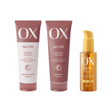 Imagem de Kit Ox Nutre Cond 200Ml+Shampoo 200Ml + Oleo 120Ml