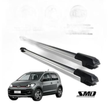 Imagem de Rack Travessa Teto Prata Vw Up Cross 2015 Em Diante Prata - SMD