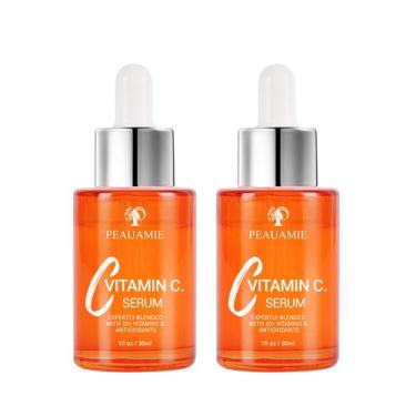 Imagem de Sérum facial Peauamie Vitamina C 30 mL (1 oz) com ácido hialurônico