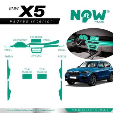 Imagem de Kit Película Proteção Interna BMW X5 (2014 À 2018) - Now Films