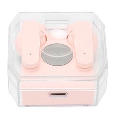 Imagem de Zhjvihx Fones de Ouvido Com Tradutor de Voz Inteligente, Fones de Ouvido Com Tradutor BT Big Battery Transparente Som Estéreo Som 144 Suporte para para IOS para Viagem (Rosa)