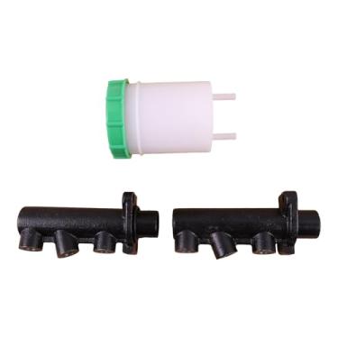 Imagem de HOLDWELL Cilindros mestres de freio com reservatório de ruptura 15/920389 15/905504 126/00200 Compatível com JCB 3C 3CX 3D 3DX 4C 4CX 1400B 1550B 1600B 1700B 214 215 216 217