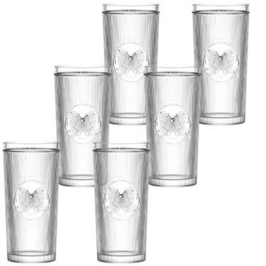 Imagem de Jogo De Copos 6 Peça Cenelado Alto Parides 350Ml L`Hermitage