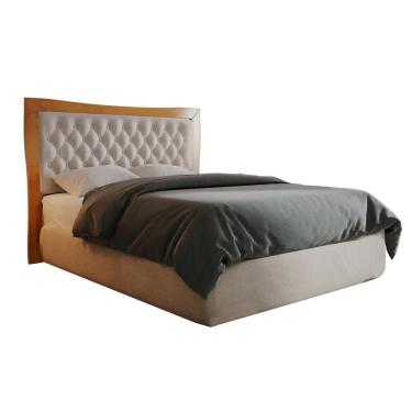 Imagem de Cabeceira Casal 140cm Império Amêndoa Josandro Amêndoa